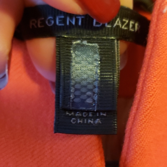 Bright orange J Crew blazer - Picture 5 of 5